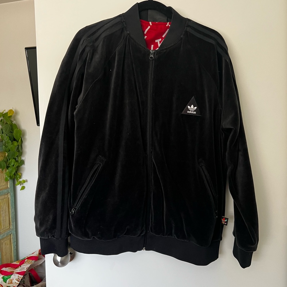 Adidas x Pharrell Williams Human Race Superstar Velour Track Jacket size XL